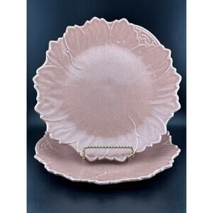 Woodfield Salmon Pink 10.5" Plate by Steubenville